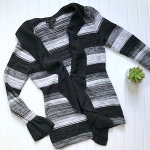 {WHBM} open front knit cardigan